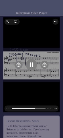 Infor-Music Screenshot 2 of 5