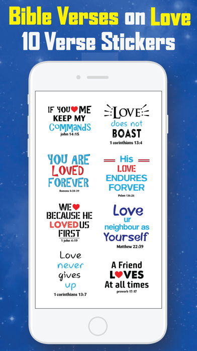 Christian Emoji-Bible Stickers Screenshot