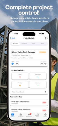 Punchly - Punch List App screenshot