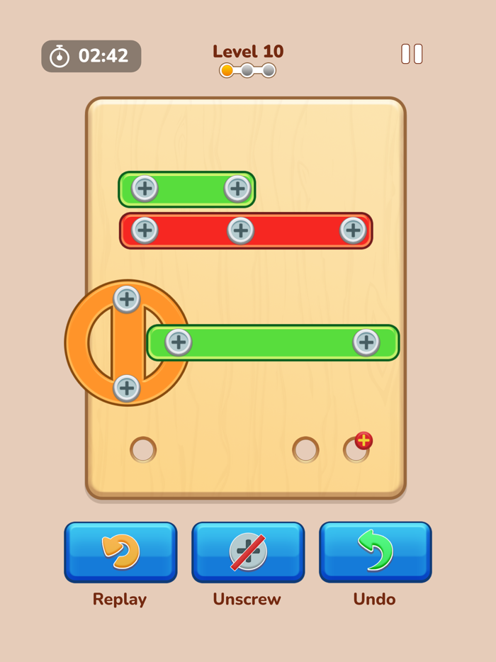 Nuts  Bolts - Unscrew Puzzle