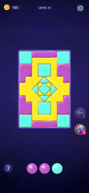 Glitter Magic: ASMR Puzzle screenshot 1
