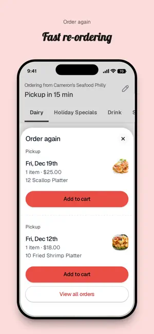 Cameron's Seafood Philly screenshot 4
