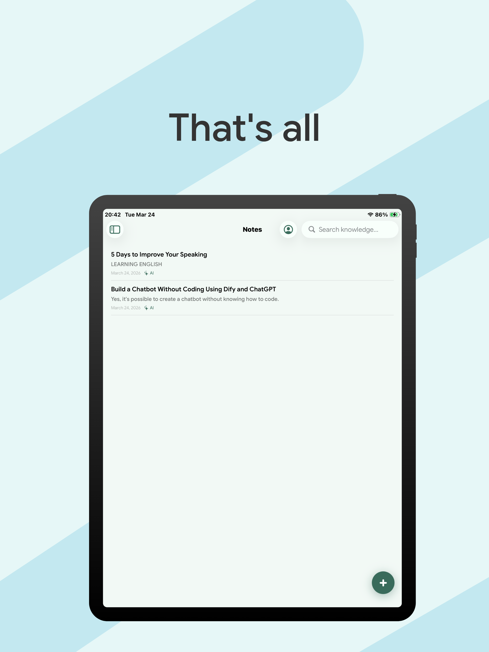 Screenshot To Notes
