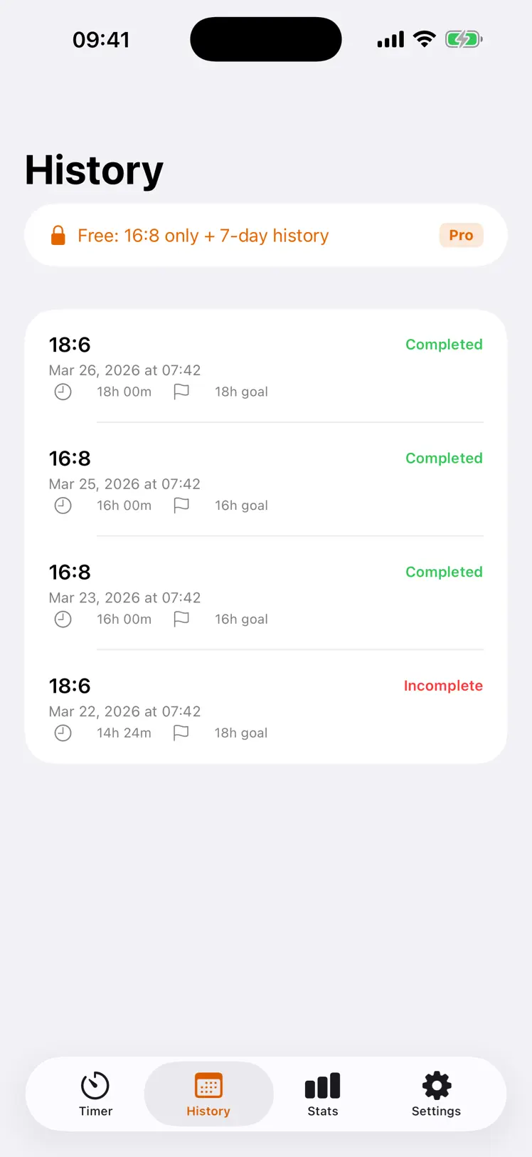 FasTick screenshot 2