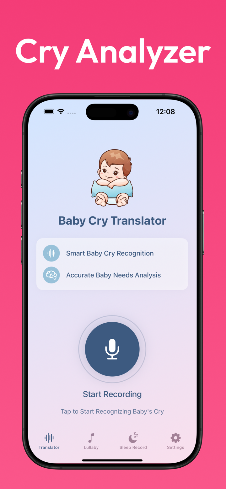 Baby translator & Cry analyzer screenshot 1
