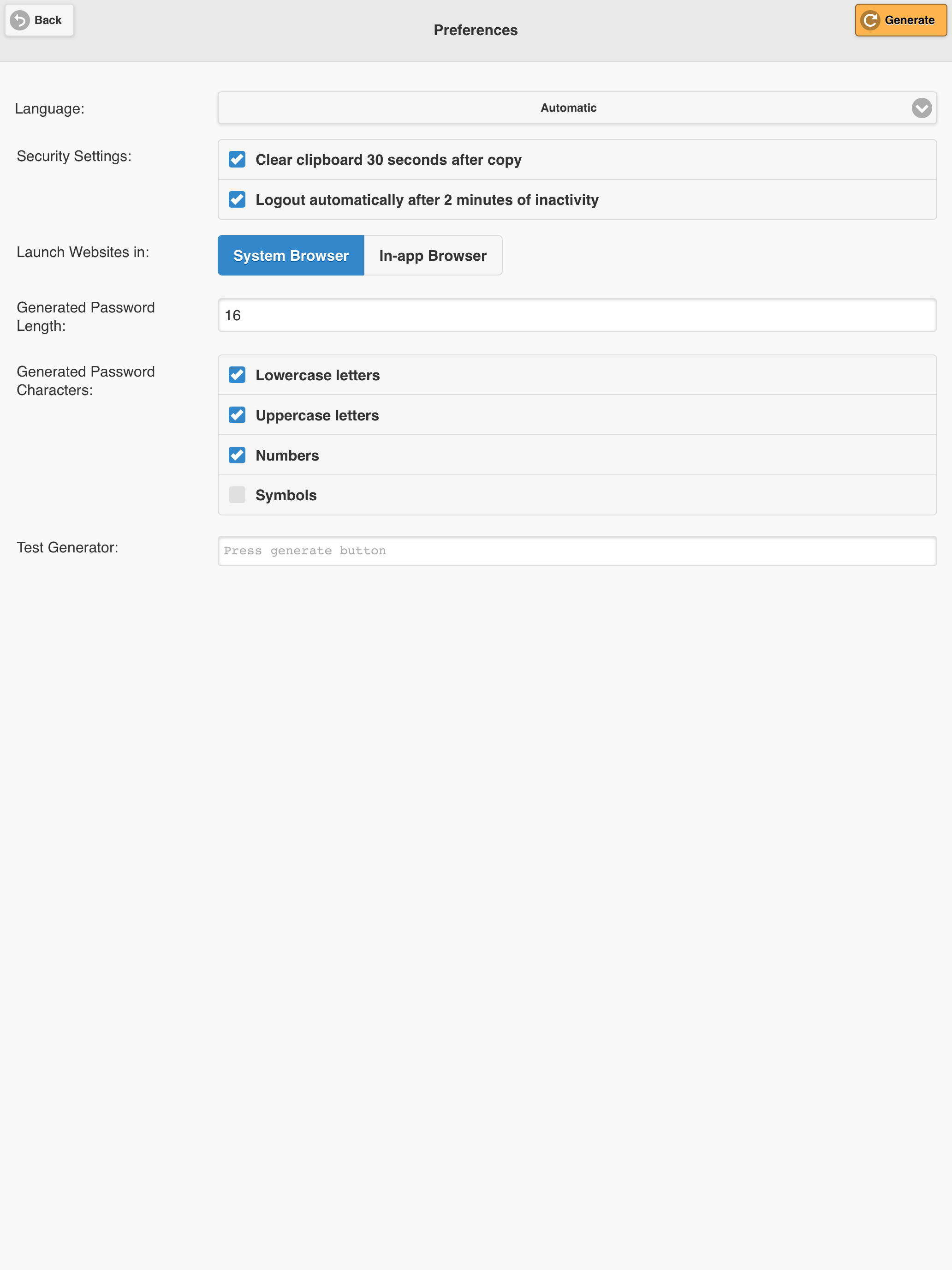 Easy Password Storage screenshot 7
