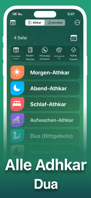 Azkar : Gebetszeiten & Athan screenshot 1 of 10