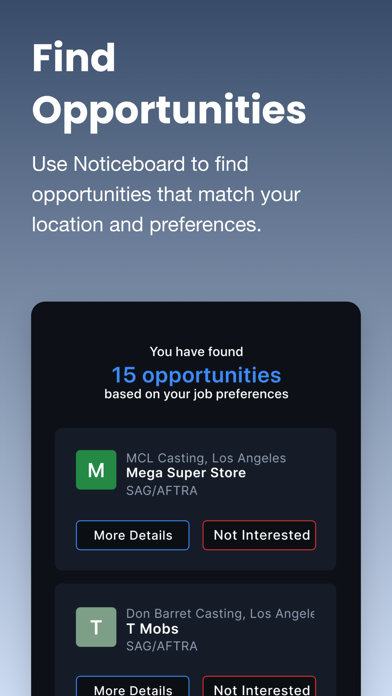 Talent App by Casting.com Screenshot