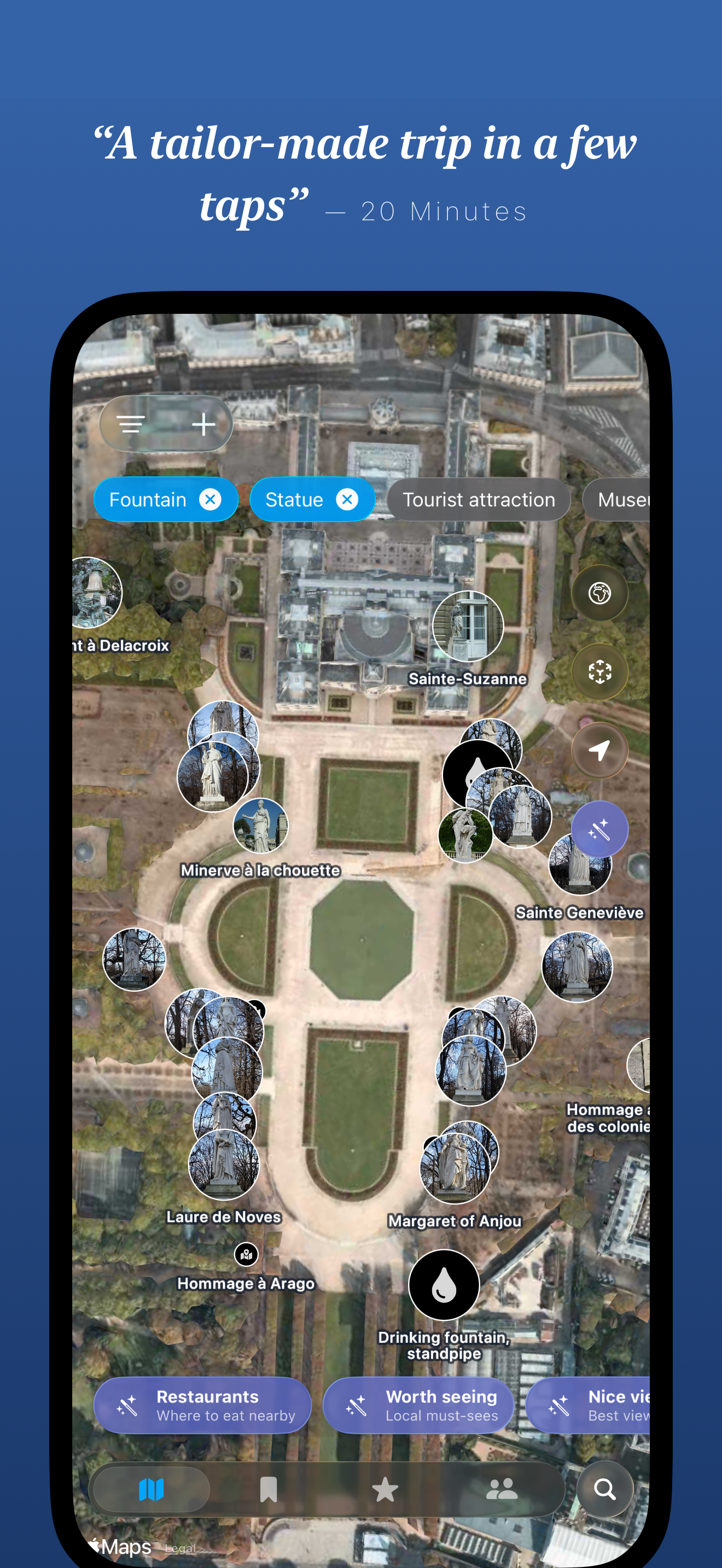 Around Us: Travel guide & maps