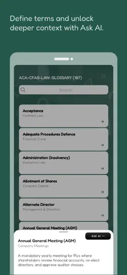 ACA Certificate Exam Prep iPhone Screenshot 6