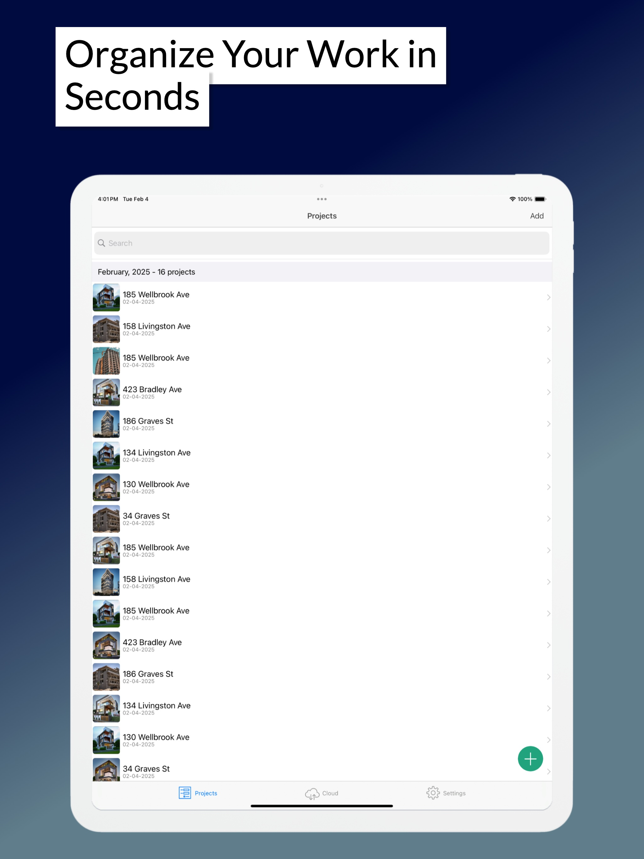 Site Audit - Punch, Snag Lists