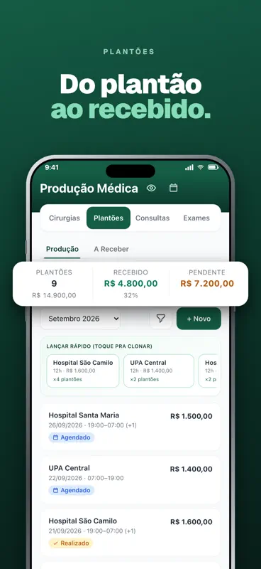 MedFIN: Financeiro Médico screenshot 3 of 10