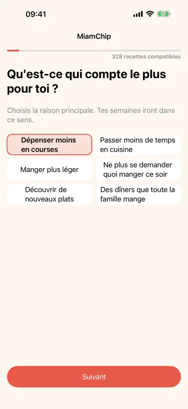 MiamChip: Menu Semaine Budget screenshot 1 of 4