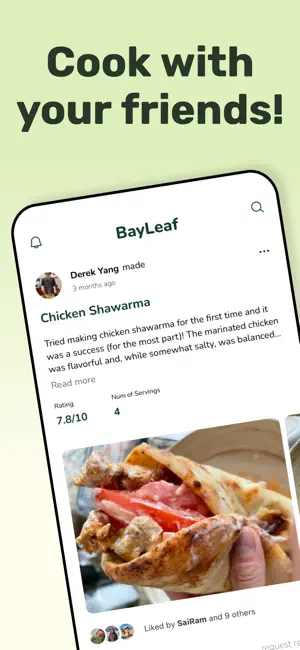 BayLeaf Cooking screenshot 1