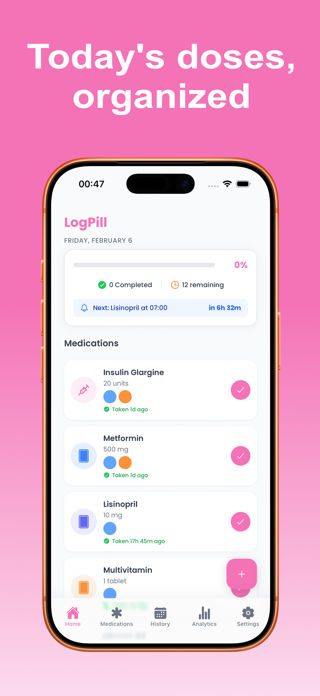 LogPill Screenshot 1 of 5