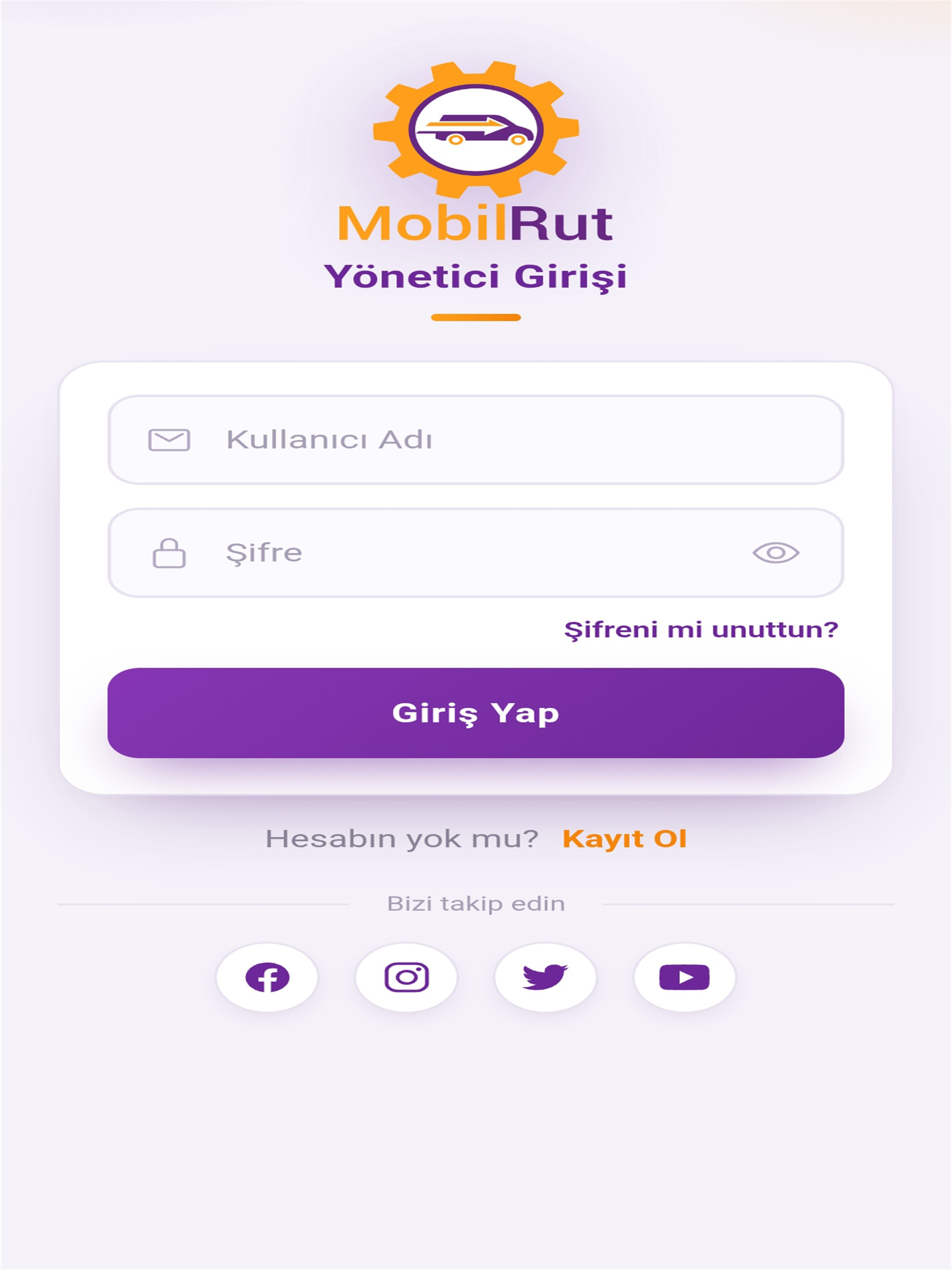 MobilRut Yönetici screenshot 10