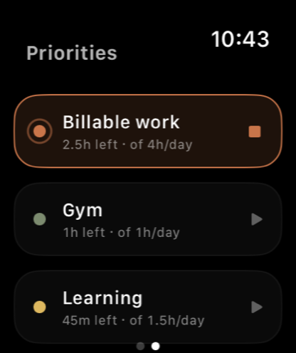 OwnTime. screenshot 6
