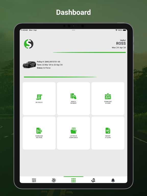 App screenshot
