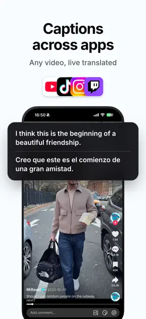 Transly - Real-time Translate iPhone screenshot 4