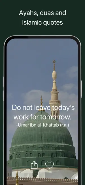 Quran Widgets: Verses & Duas iPhone screenshot 2