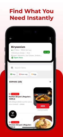 Biryaanism screenshot
