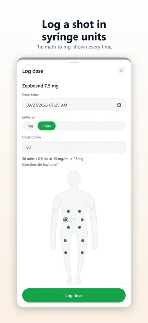 Macroline: GLP-1 Food Tracker screenshot 2