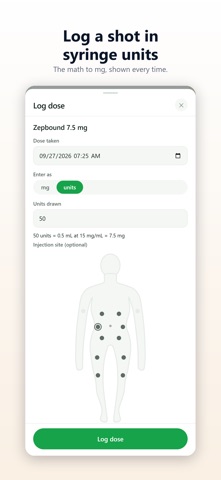 Macroline: GLP-1 Food Tracker Screenshot 2 of 7