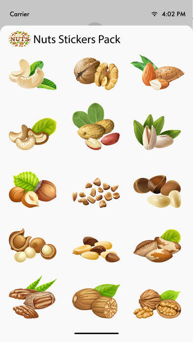 Screenshot #3 pour Nuts Stickers Pack