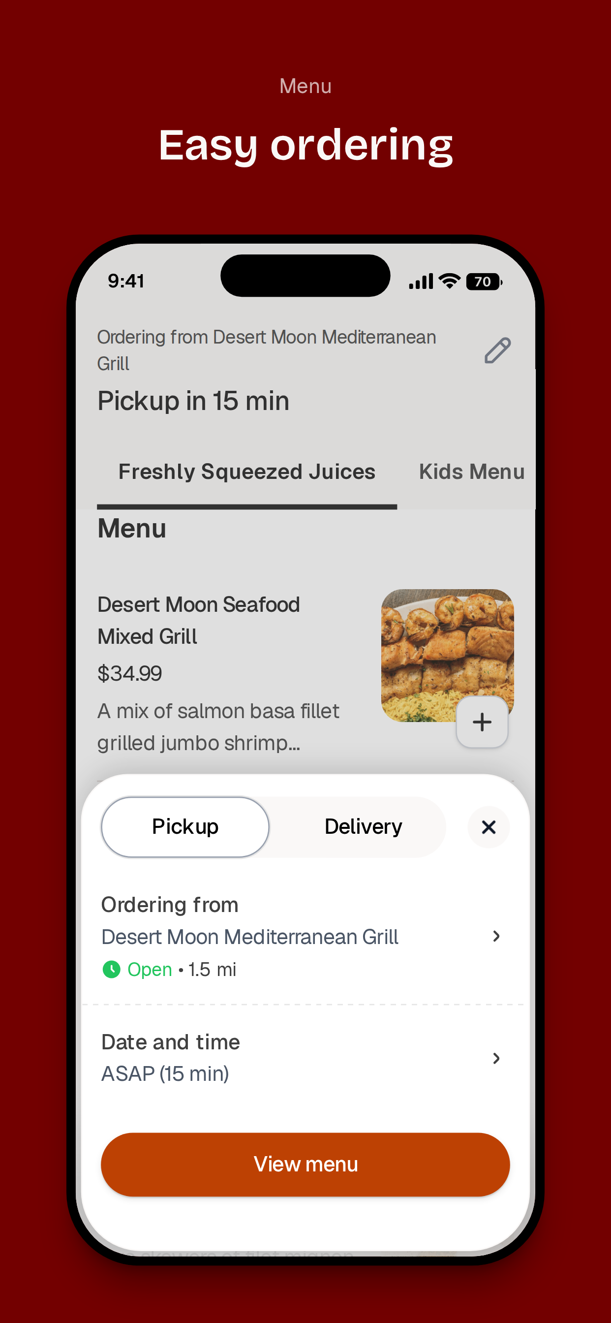 Desert Moon Grill screenshot 3