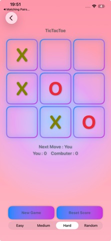 TIC TAC TOE Logic screenshot