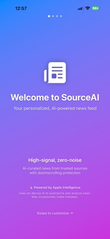 SourceAI screenshot