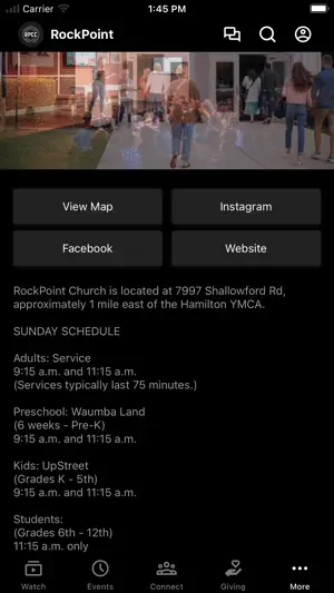 RockPoint Church Chattanooga screenshot 4