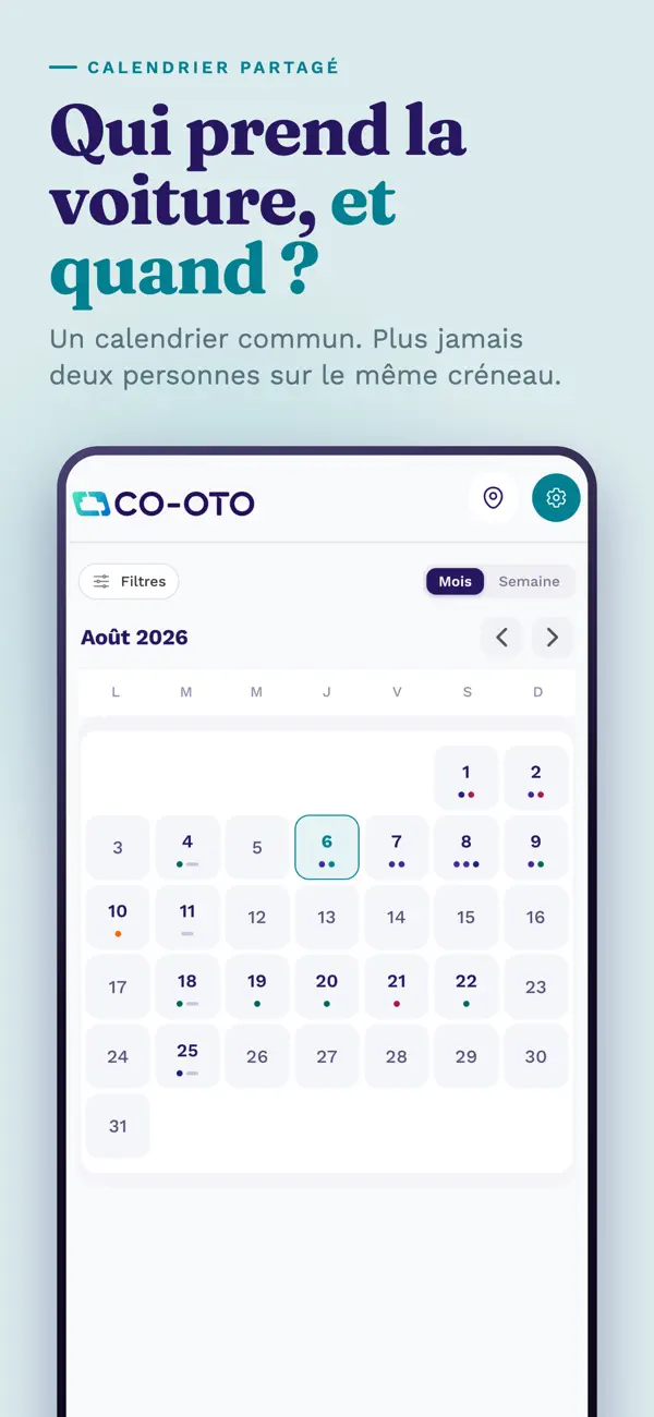 Screenshot #3 pour Co-oto: Partage de voiture