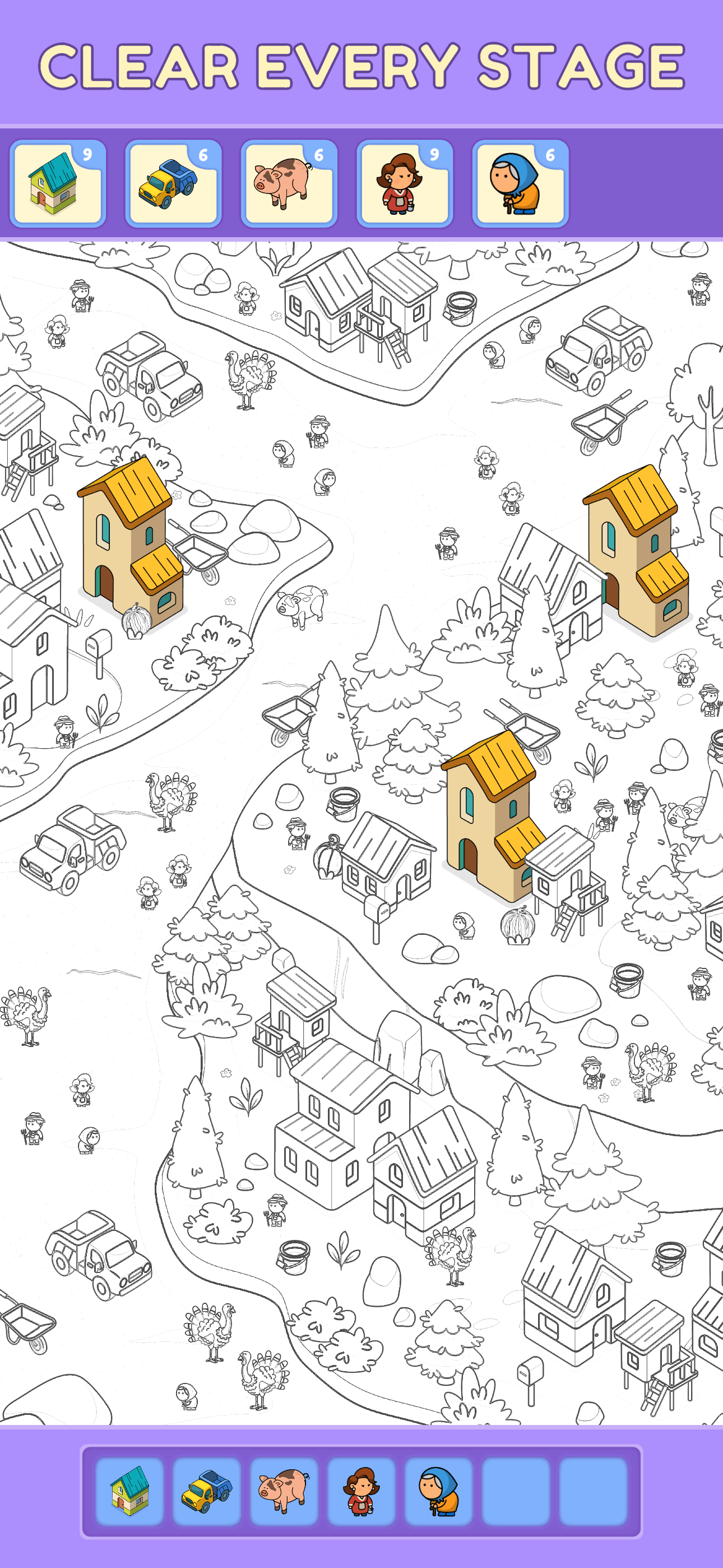 Find 3 - Hidden Objects