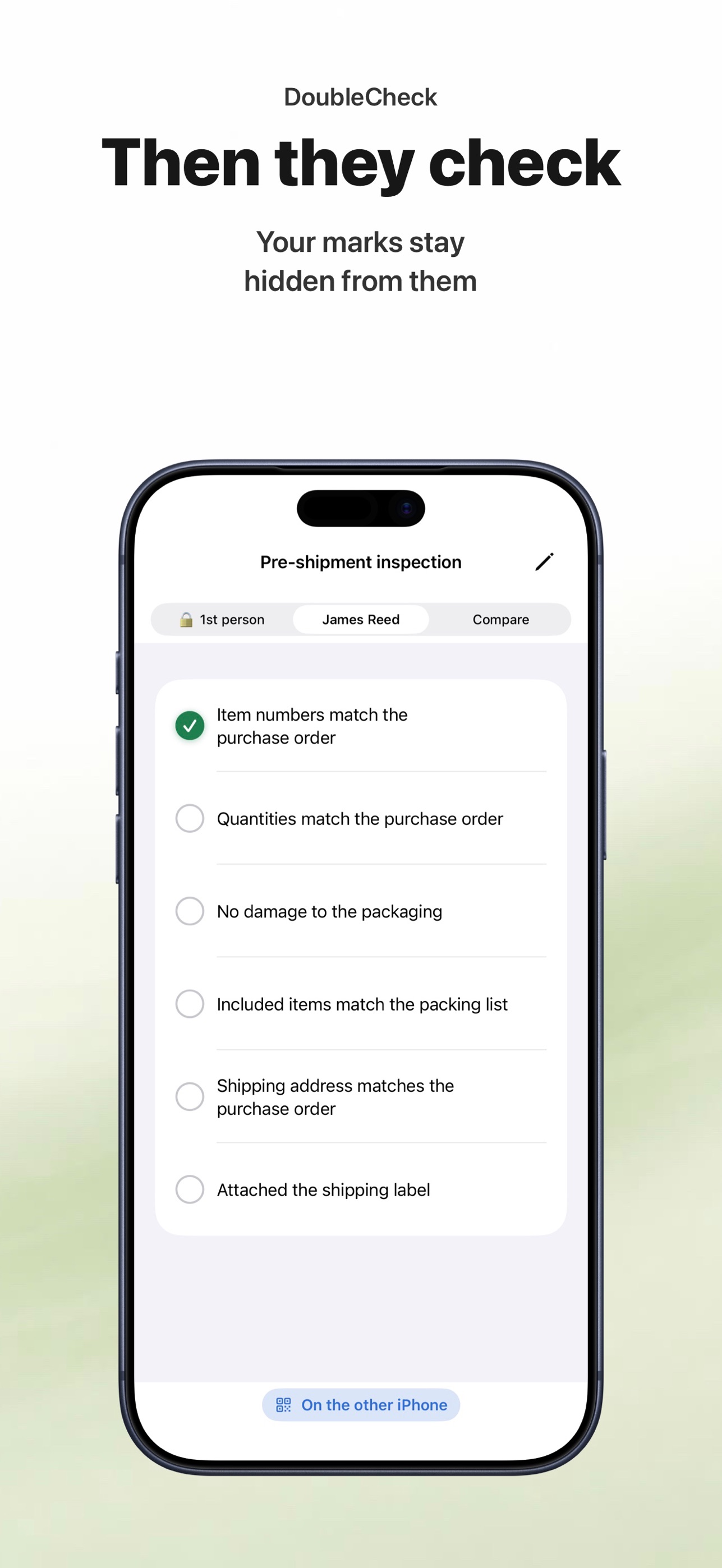 Screenshot 3 of Cross Check: Safety Checklist