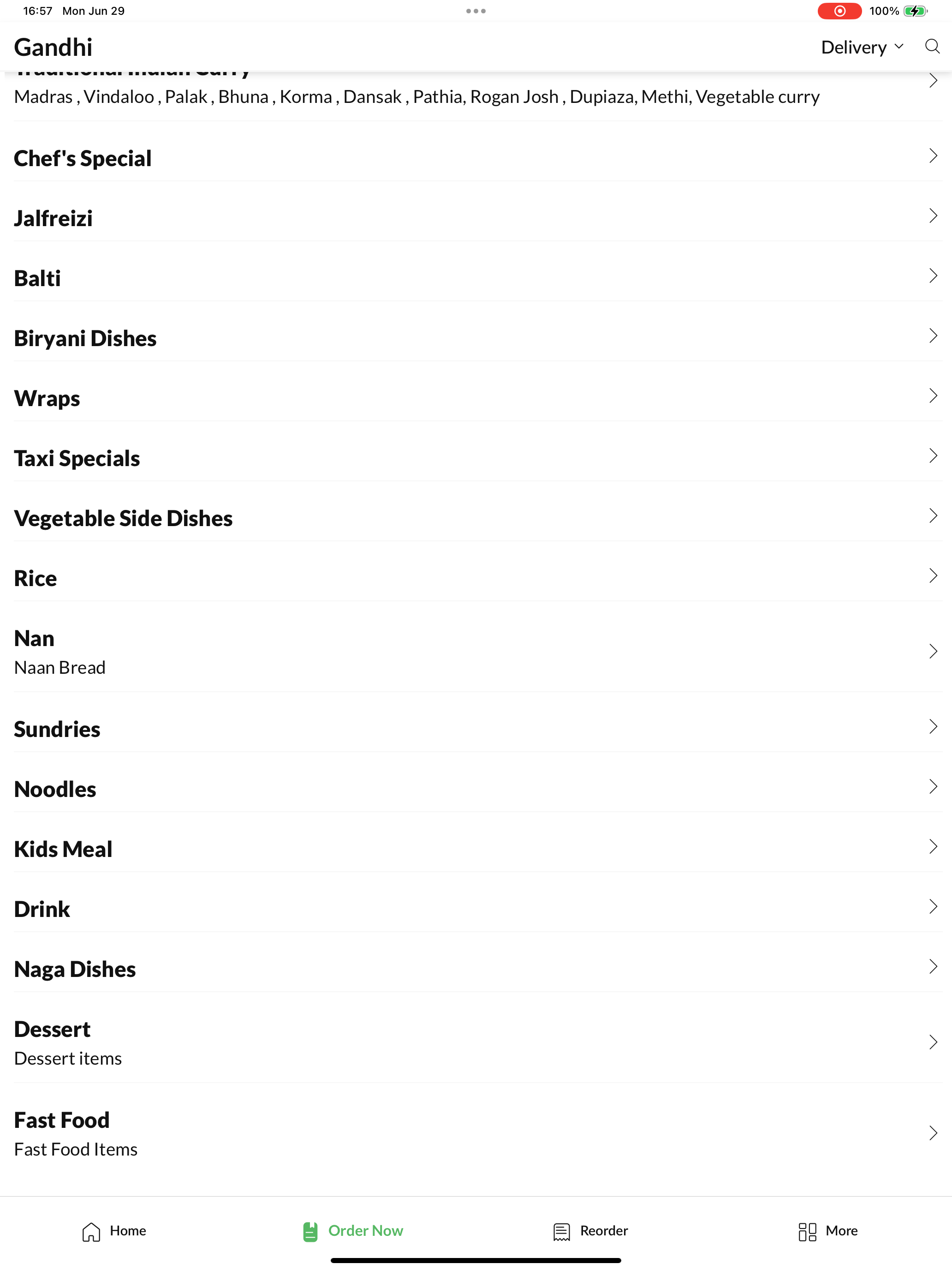 Gandhi Indian Restuarant.. screenshot 7