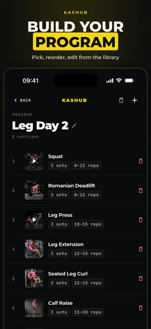 KASHUB: Gym Workout Tracker screenshot 4