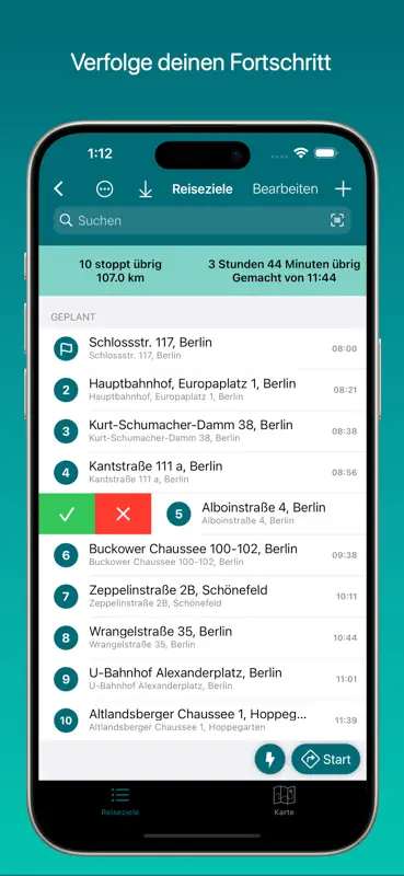 Droppath Routenplaner screenshot 3 of 7