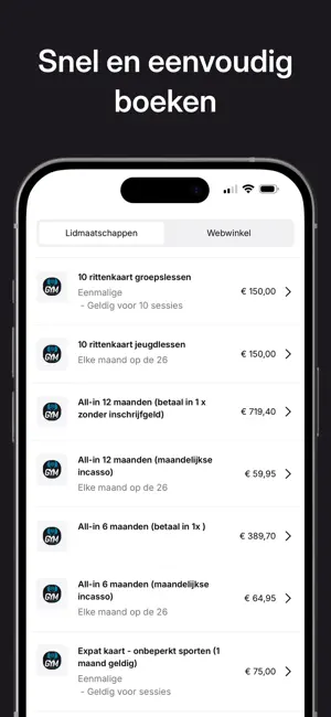 GYM Hoofddorp App screenshot 3