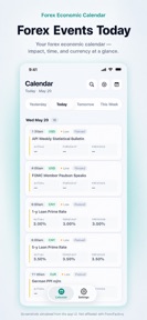 Forex: Economic Calendar screenshot