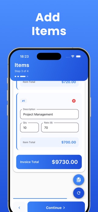 Invoice Generator : BillMaster Screenshot 4 of 4