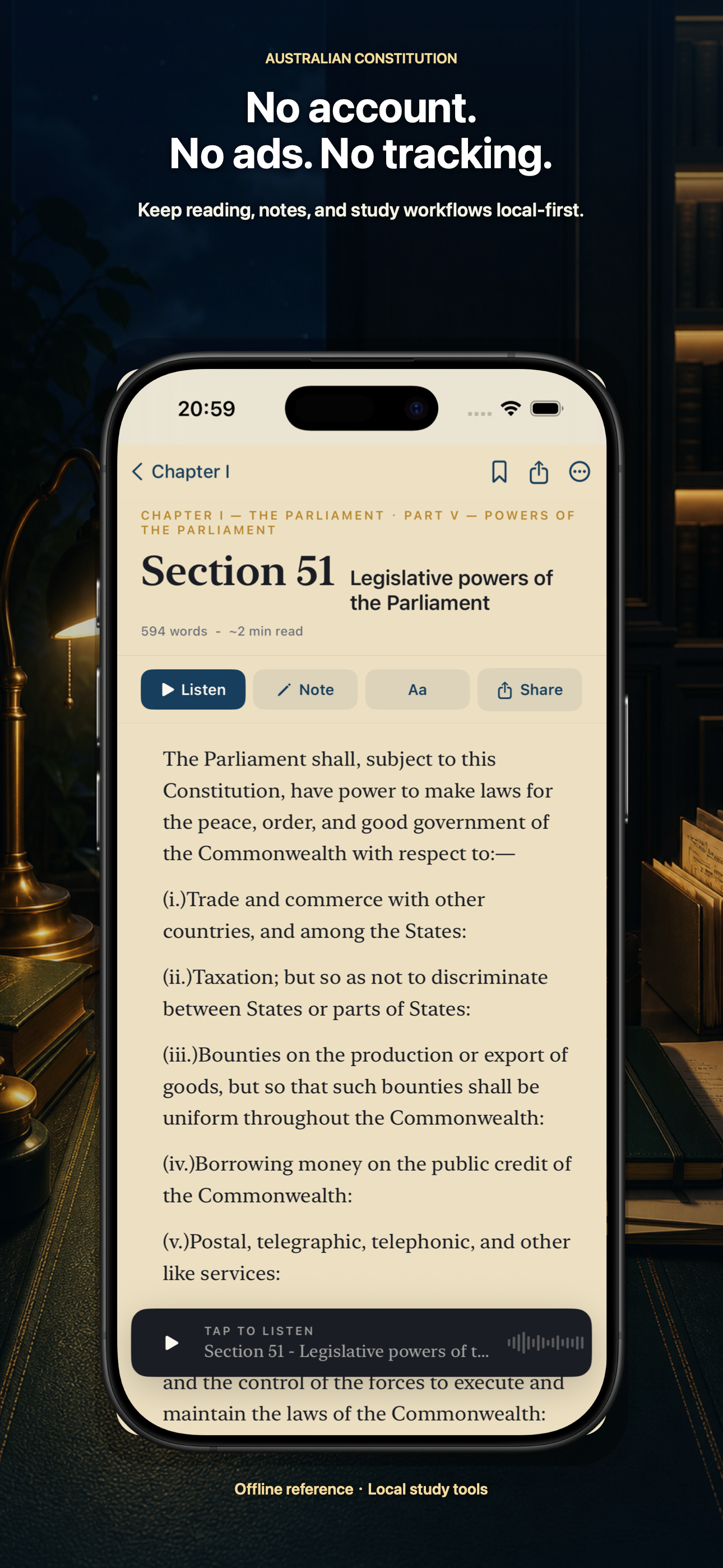 Australian Constitution screenshot 9