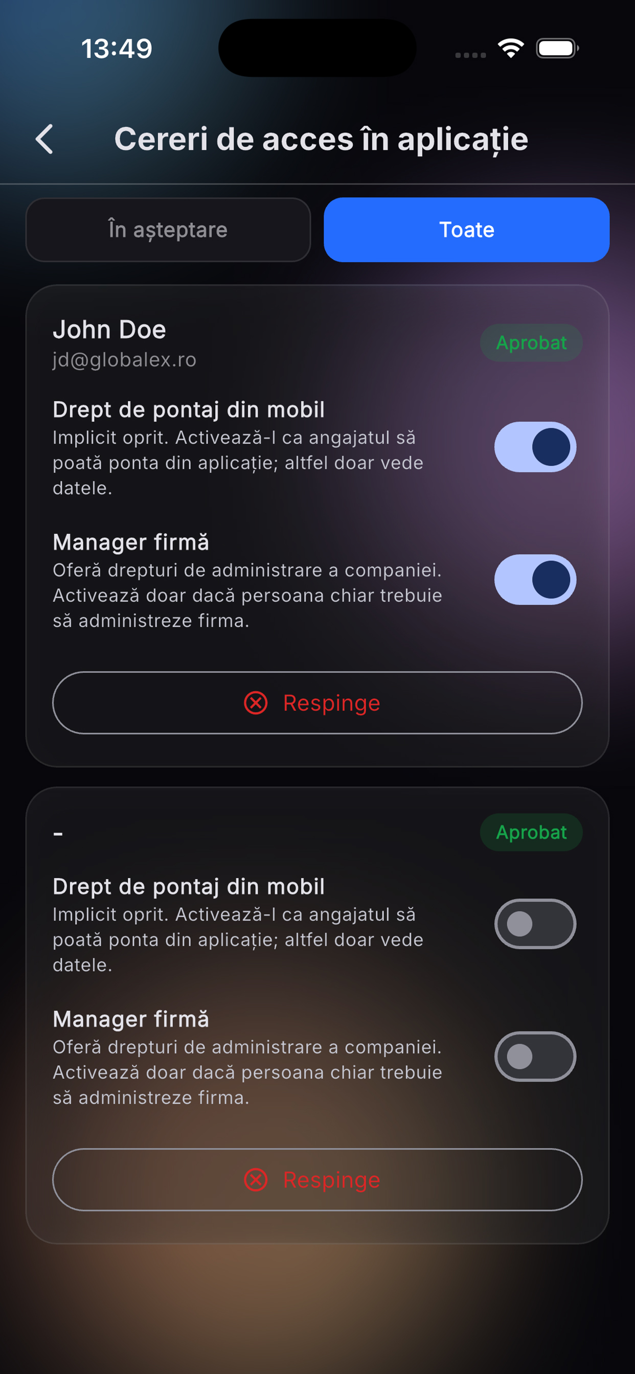 pontaj.eu screenshot 7