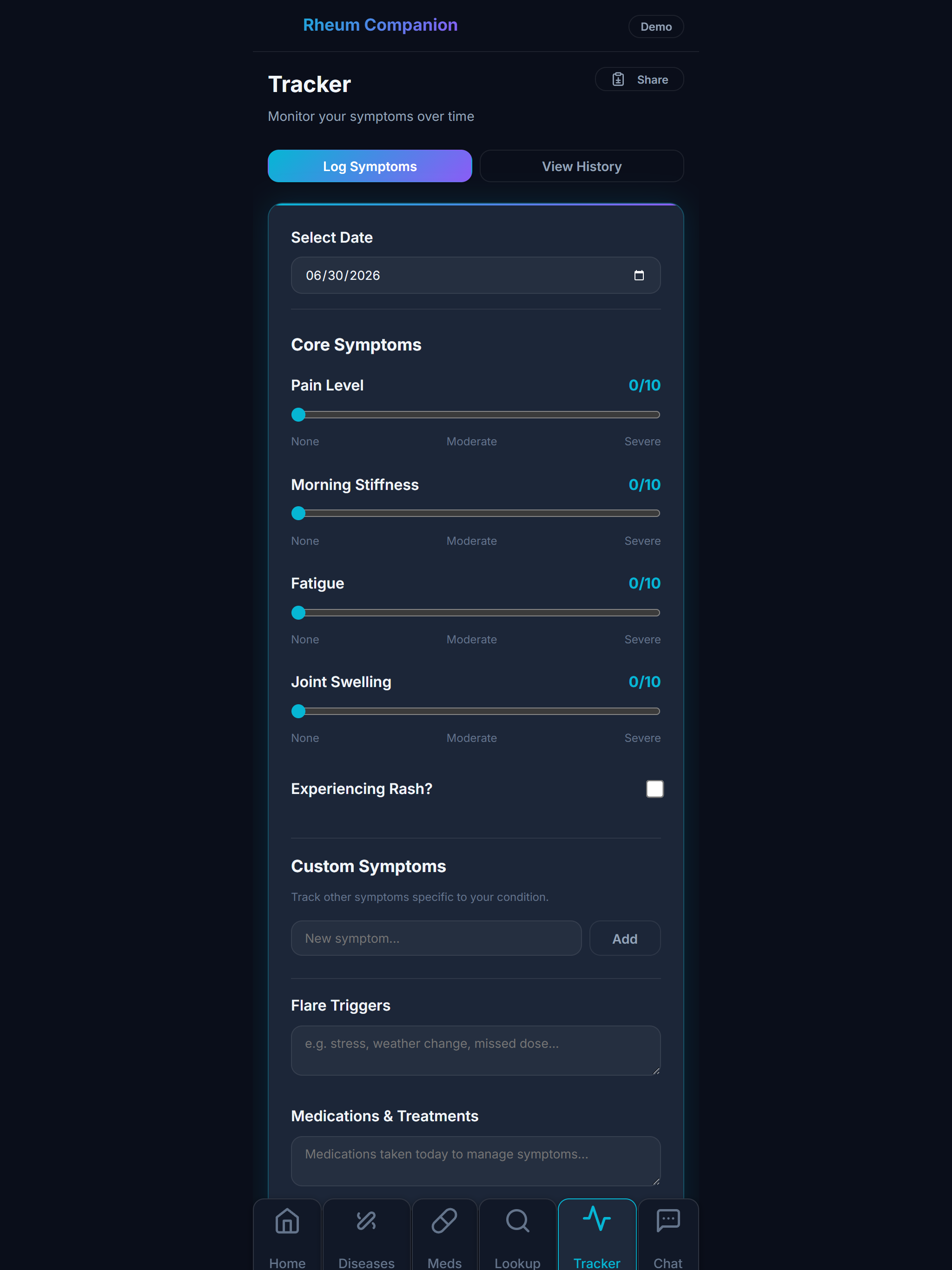 RheumCompanion screenshot 15