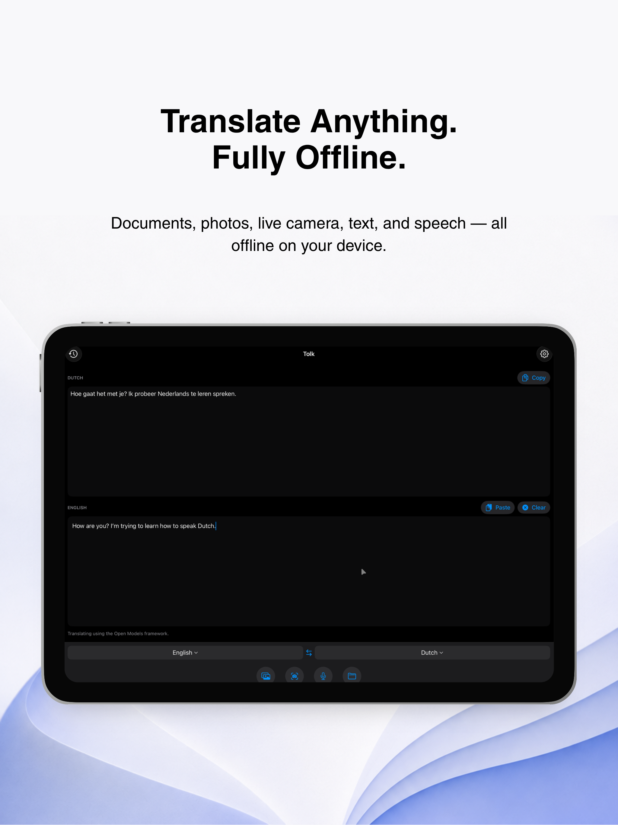 Tolk - Offline Translator screenshot 5