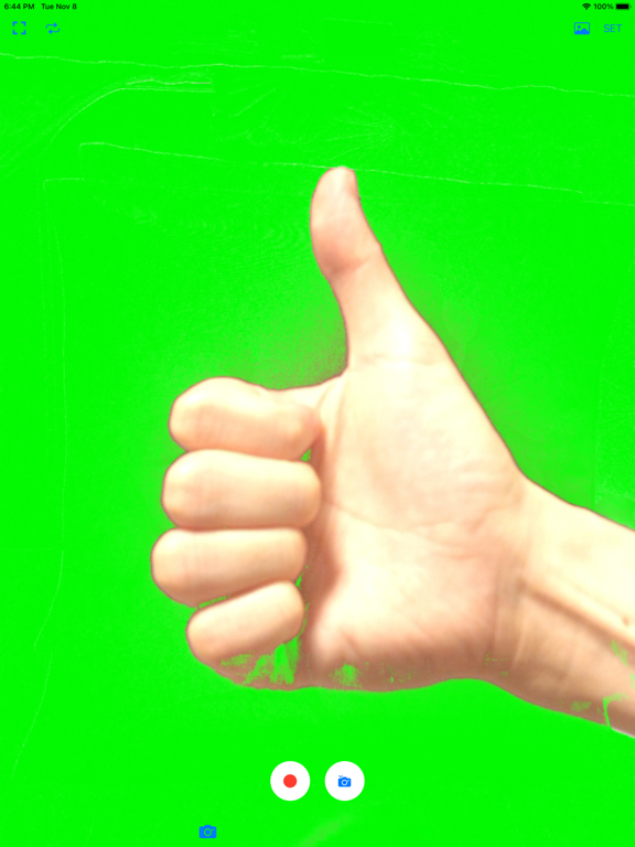 Easy Chroma Key :iChromaCam iPad screenshot 2 - Photo & Video app