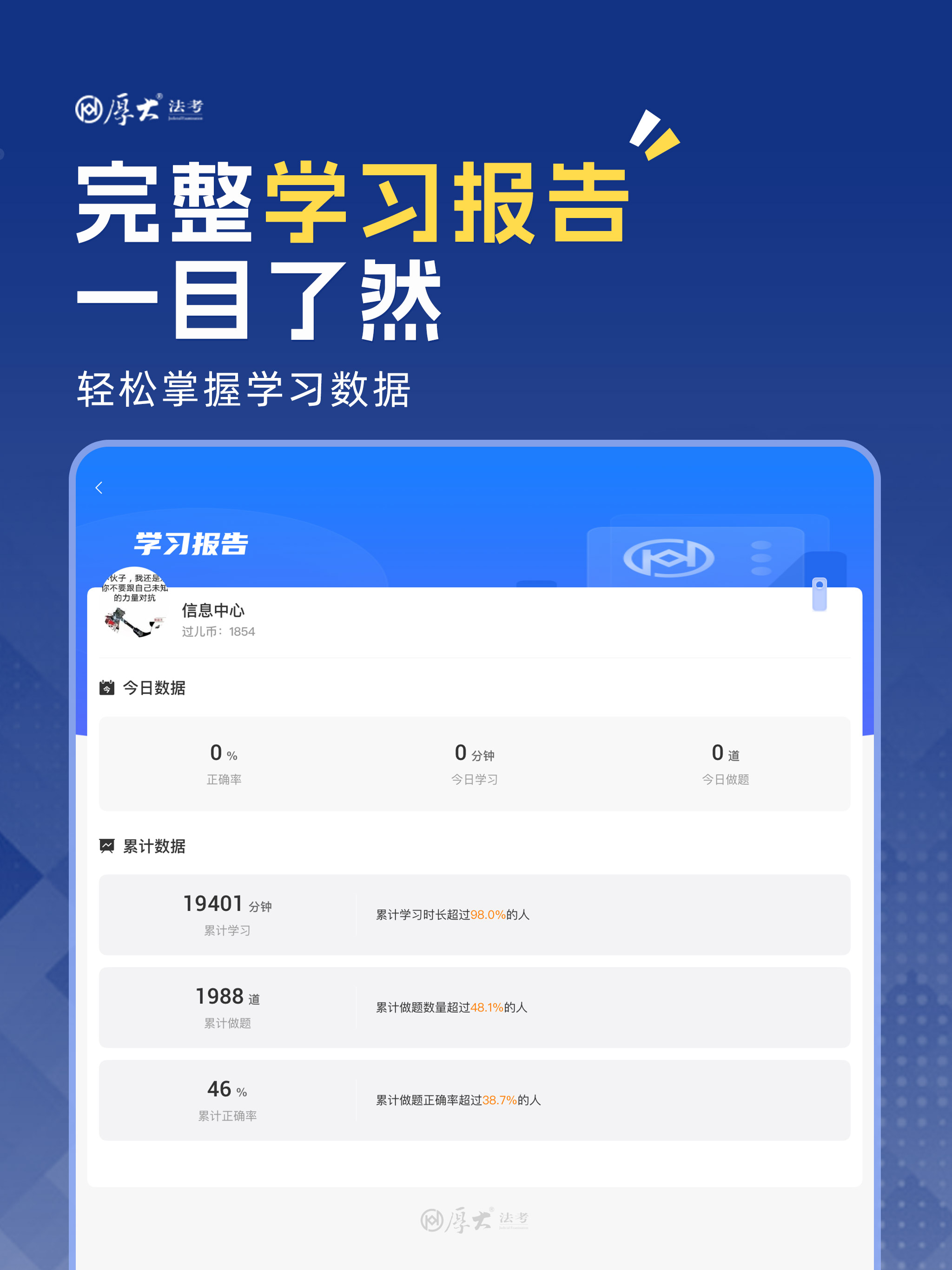 厚大法考-法考真题在线做题，司法考试刷题神器