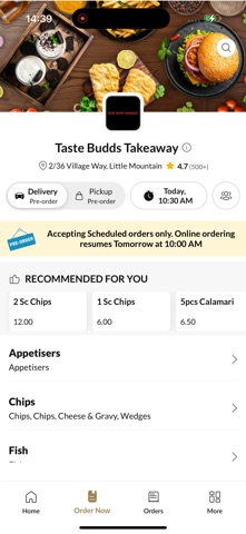 Taste Budds Takeaway screenshot