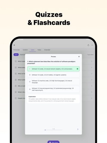 NotaGo - AI Note Taker iPad screenshot