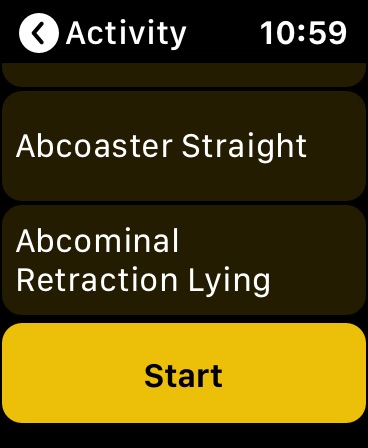 Apple Watch screenshot